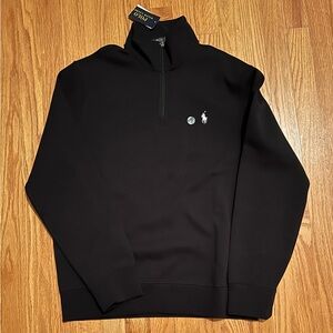 Polo by Ralph Lauren Men's Black Zip-Up Sweater - Size M